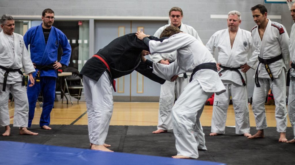 Sensei Ross Iannoccaro teaching Taijutsu Kai instructors master class